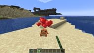 Feeding slimeballs in Minecraft (Image via Mojang)